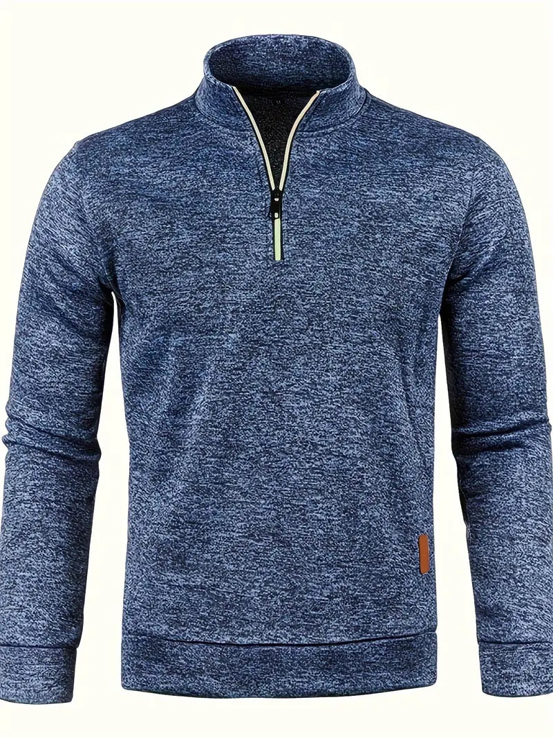 Dann | Zip-Up Pullover Sweatshirt