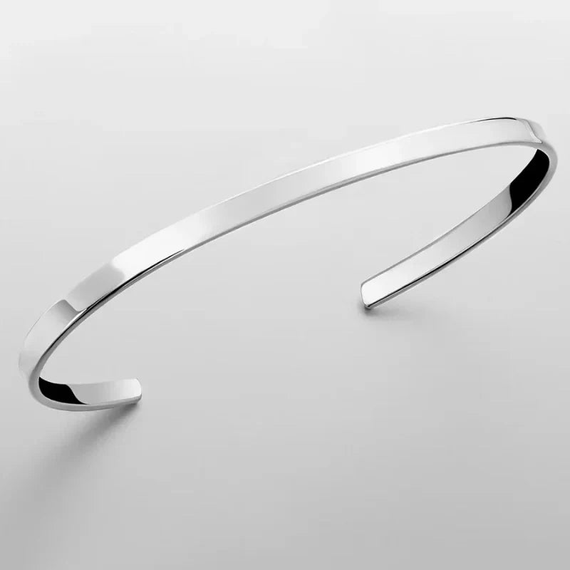 Men's Steel Cuff Bracelet