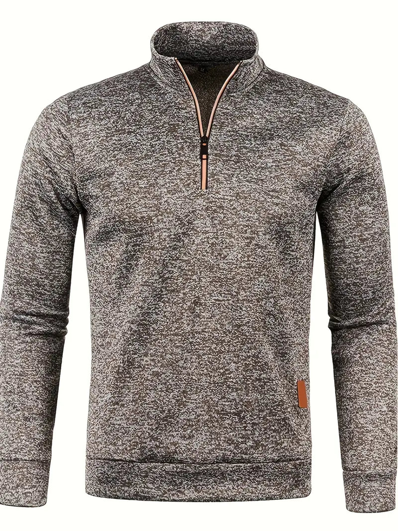 Dann | Zip-Up Pullover Sweatshirt