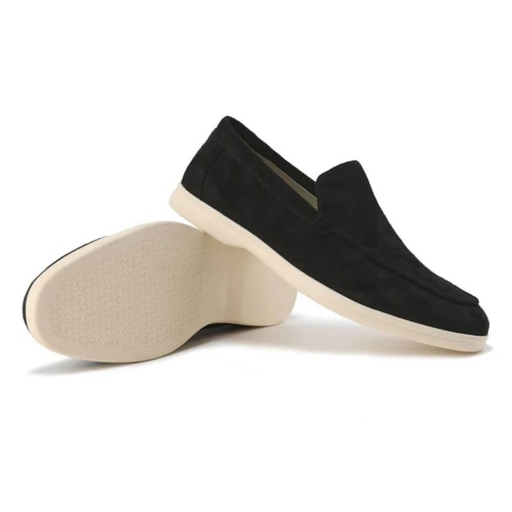 Classic Suede Loafers with Timeless Elegance